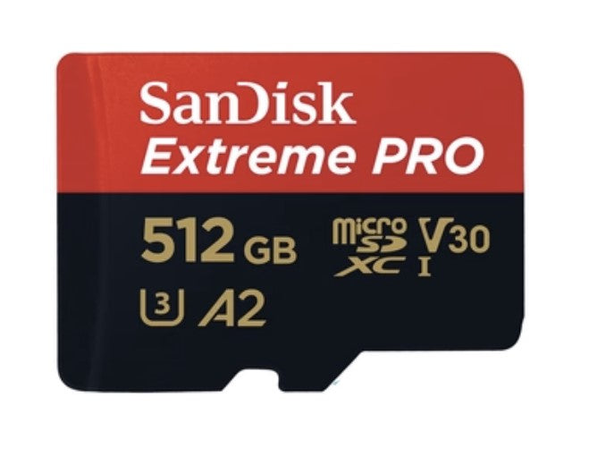 Sandisk Extreme Pro microSD UHS-I Memory Card (Copy)
