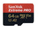 Sandisk Extreme Pro microSD UHS-I Memory Card (Copy)
